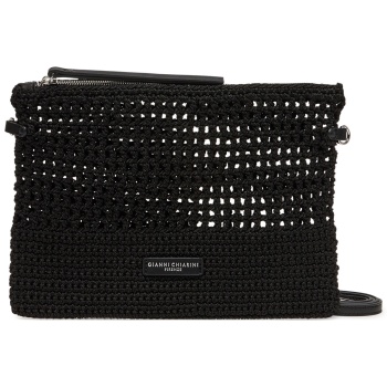 τσάντα gianni chiarini victoria bs 11580 smcrh μαύρο ύφασμα σε προσφορά