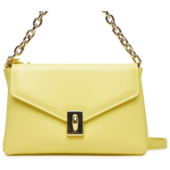 τσάντα furla wb01448 bx3227 3684s κίτρινο φυσικό δέρμα  σε προσφορά