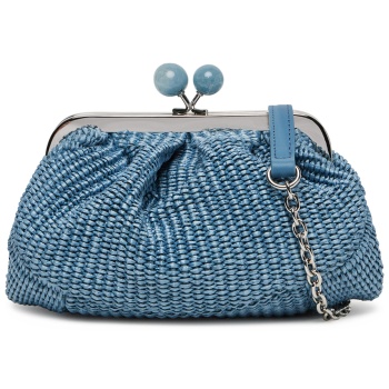 τσάντα weekend max mara 2515511095600 μπλε ύφασμα - ύφασμα σε προσφορά