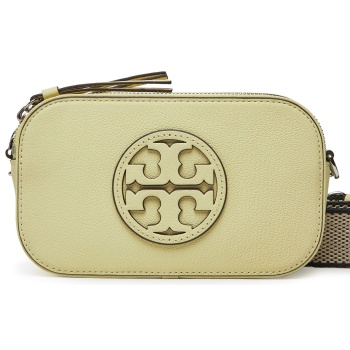 τσάντα tory burch 165071 κίτρινο φυσικό δέρμα - grain σε προσφορά