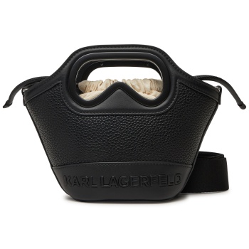 τσάντα karl lagerfeld a2w30046 μαύρο απομίμηση σε προσφορά