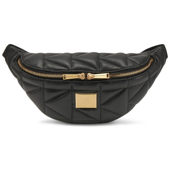 τσαντάκι μέσης karl lagerfeld a1w30227 μαύρο φυσικό δέρμα  σε προσφορά