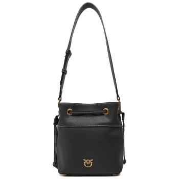 τσάντα pinko secchiello mini 104303 a29q l84q μαύρο φυσικό σε προσφορά