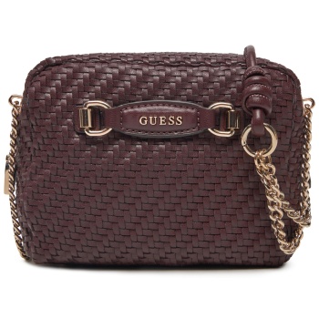 τσάντα guess hwwg95 30140 μπορντό απομίμηση σε προσφορά