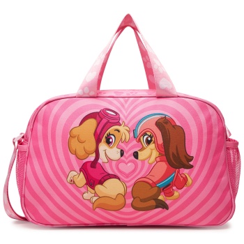 τσάντα σαββατοκύριακου paw patrol acccs-ss25-339paw ροζ