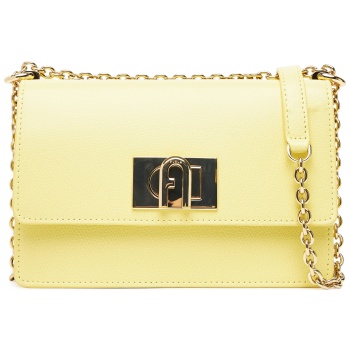τσάντα furla 1927 bafkaco are000 3684s κίτρινο φυσικό δέρμα σε προσφορά