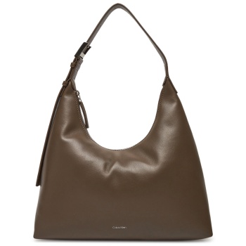 τσάντα calvin klein hardware strap hobo shoulder bag σε προσφορά