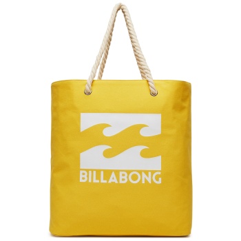τσάντα billabong blb-b-001-07 κίτρινο υφαντικό ύφασμα
