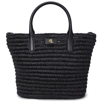 τσάντα lauren ralph lauren brie 431962120002 μαύρο υλικό  σε προσφορά