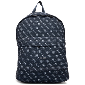 σακίδιο guess h5yz00 wgcs0 σκούρο μπλε ύφασμα - ύφασμα