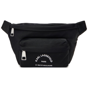 τσαντάκι μέσης karl lagerfeld a1m30102 μαύρο