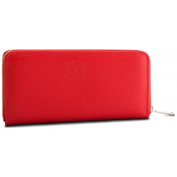 μεγάλο γυναικείο πορτοφόλι stefania - sv-172d/kra κόκκινο