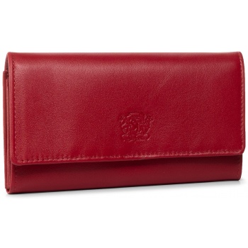 μεγάλο γυναικείο πορτοφόλι stefania - 007d/cie κόκκινο