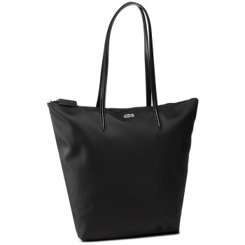 τσάντα lacoste - vertical shopping bag nf1890po black 000 σε προσφορά