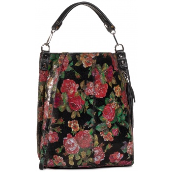 τσάντα creole - k10749 czarny kwiaty