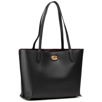 τσάντα coach - pbbl willow tote c0689 b4/bk b4/black σε προσφορά