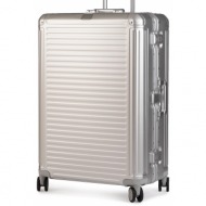 μεγάλη σκληρή βαλίτσα travelite - next 79949-56 silber