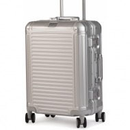 μικρή σκληρή βαλίτσα travelite - next 79947-56 silber