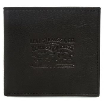 μικρό ανδρικό πορτοφόλι levis - 77173-0363 regular black σε προσφορά