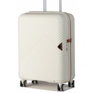 μικρή σκληρή βαλίτσα wittchen - 56-3p-841-88 λευκό