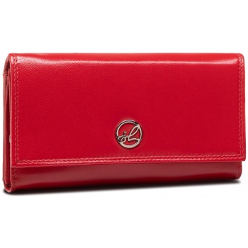μεγάλο γυναικείο πορτοφόλι semi line - 8220-2 κόκκινο