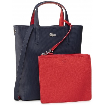 τσάντα lacoste - vertical shopping bag nf2991aa peacoat σε προσφορά
