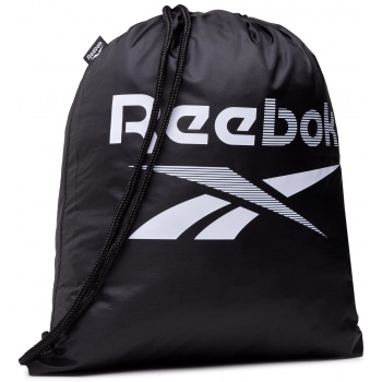 σακίδιο πλάτης πουγκί reebok - te gymsack gp0090 black/white