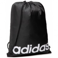 σακίδιο πλάτης πουγκί adidas - linear gymsack gn1923 black/white