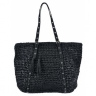 classic women`s big star handbag jj574096 black