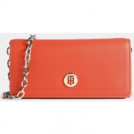 orange crossbody handbag tommy hilfiger - women