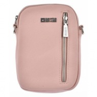 women`s handbag big star jj574154 pink