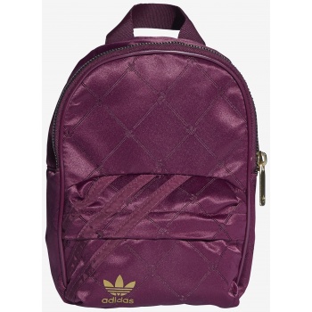 burgundy children`s backpack adidas originals - unisex