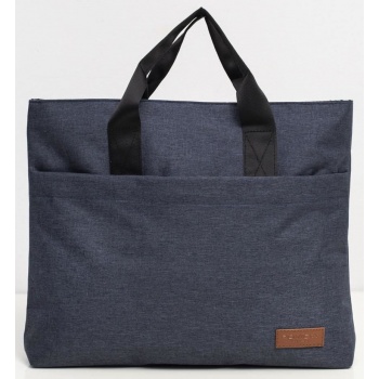 navy blue fabric laptop bag σε προσφορά