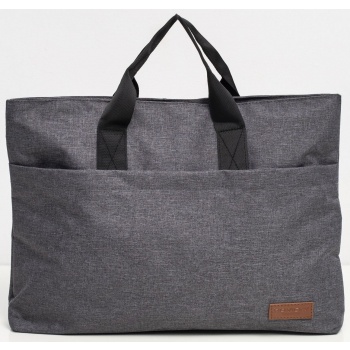 large gray laptop bag σε προσφορά