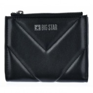 small zip wallet big star jj674058 black