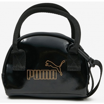 puma core up mini black crossbody handbag - women