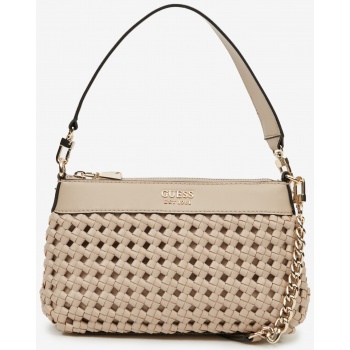 beige women`s small handbag guess sicilia - women σε προσφορά