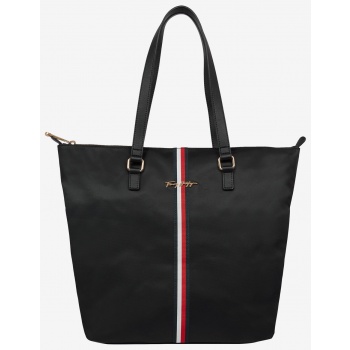 black handbag tommy hilfiger - women