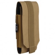 molle phone pouch large camel one size