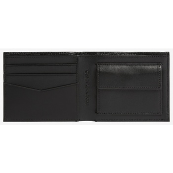 black men`s leather wallet calvin klein - men`s σε προσφορά