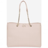 light pink handbag calvin klein - women