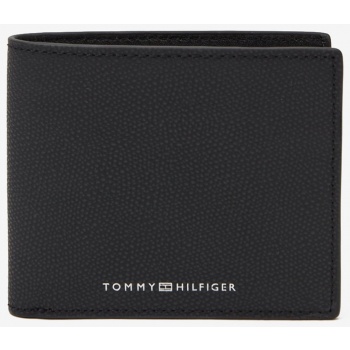 black men`s leather wallet tommy hilfiger - men`s σε προσφορά