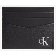 black men`s leather calvin klein jeans card case - men`s