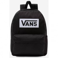 black backpack vans - men