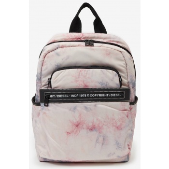light pink women`s patterned backpack diesel - women σε προσφορά