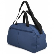 semiline unisex`s fitness bag a3025-2 navy blue