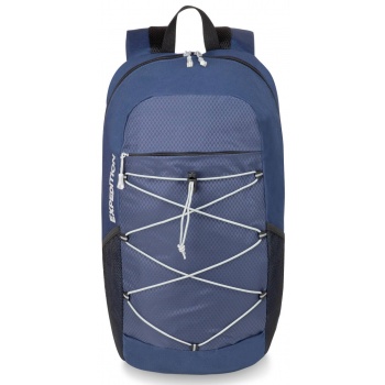 semiline unisex`s trekking backpack a3023-7 grey/navy blue σε προσφορά