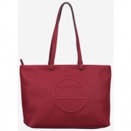 red women`s handbag tom tailor rosabel - women