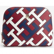 white-red women`s patterned cosmetic bag tommy hilfiger - women