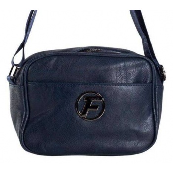 navy blue small messenger bag with a wide strap